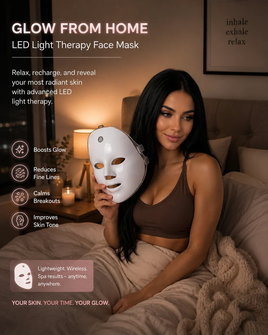 Wireless LED Facial Rejuvenation Mask