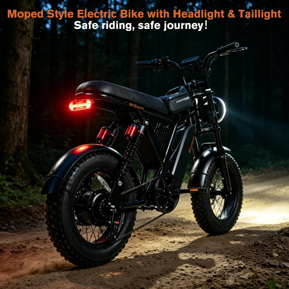 Fat Tire Electric Mountain Bike