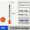 31 Gauge Needle Disposable Syringe