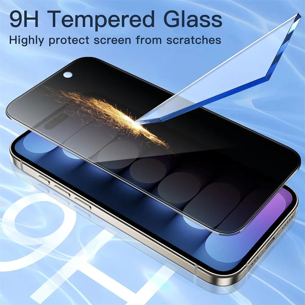Anti-Spy Tempered Glass Privacy Screen Protector